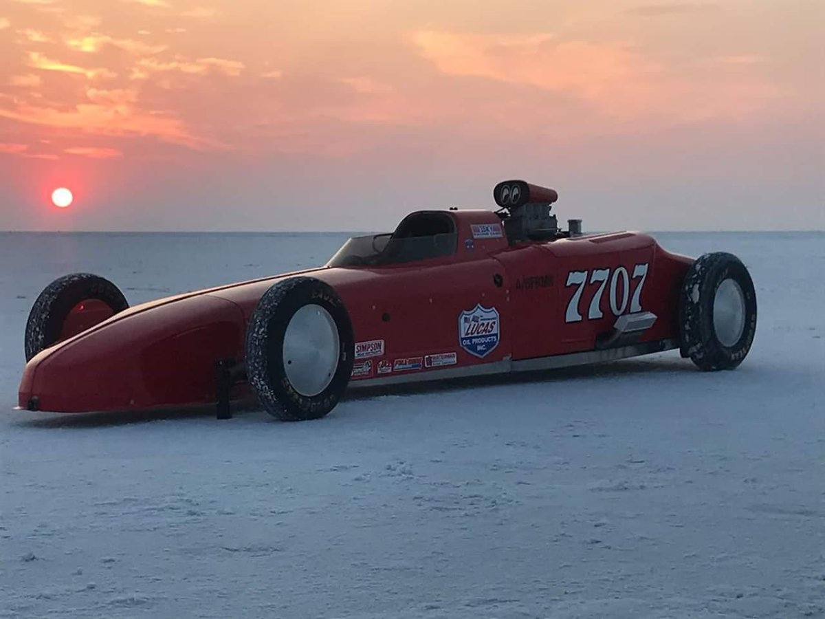 Рекорд скорости на Драгстере