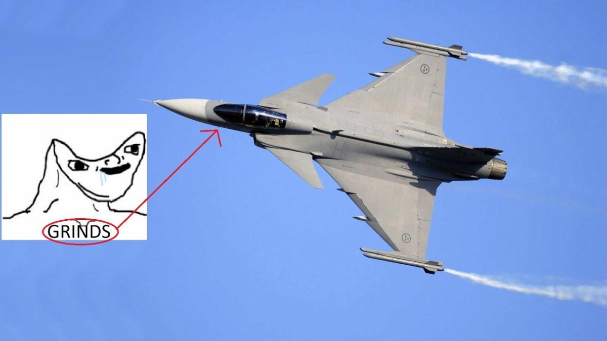 Истребитель Jas 39 Gripen