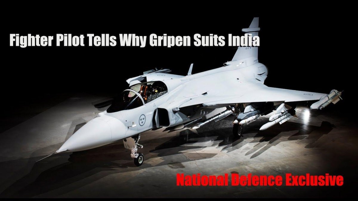 Истребитель Saab Jas 39 Gripen