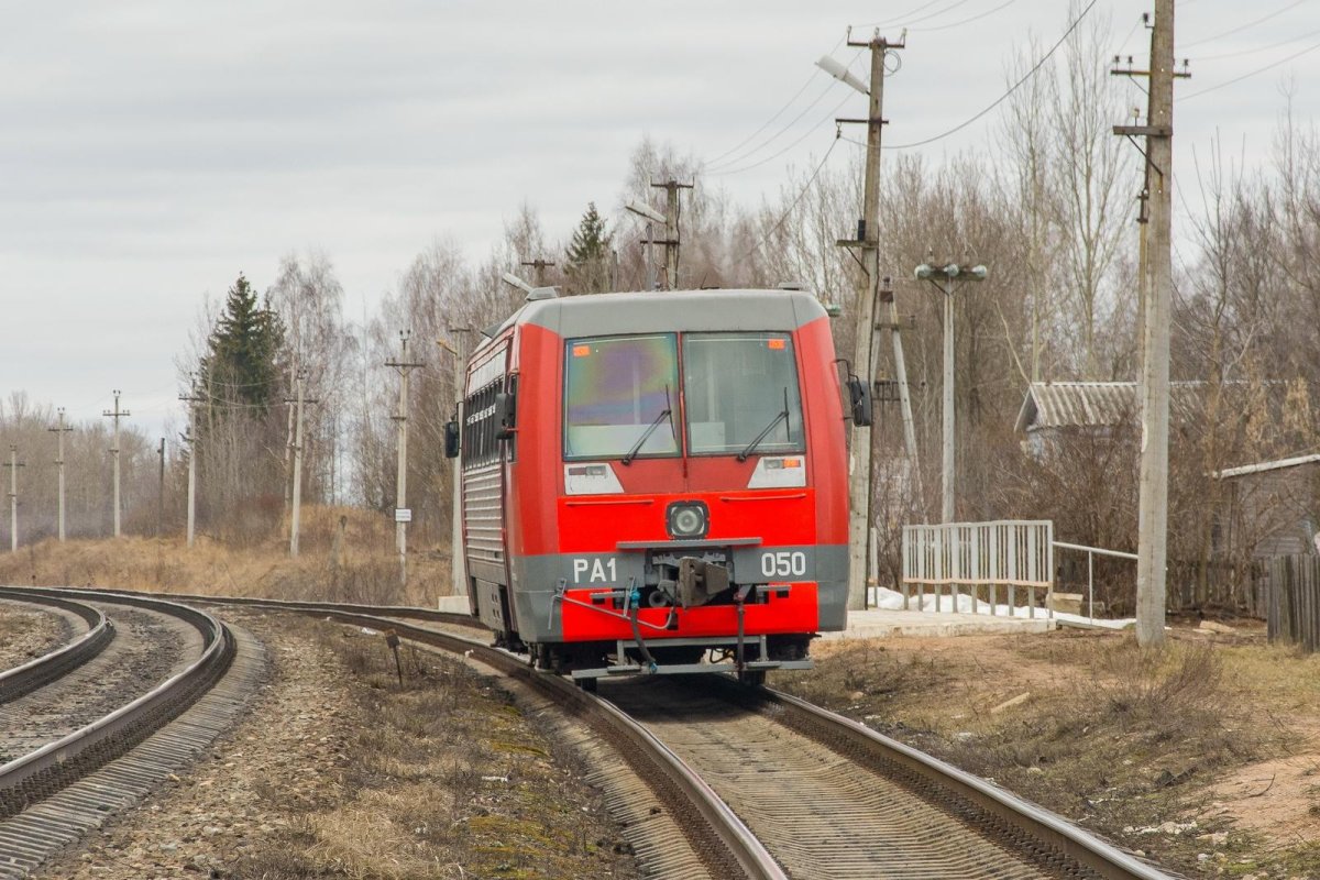 Ра-2 рельсовый автобус на Выборг