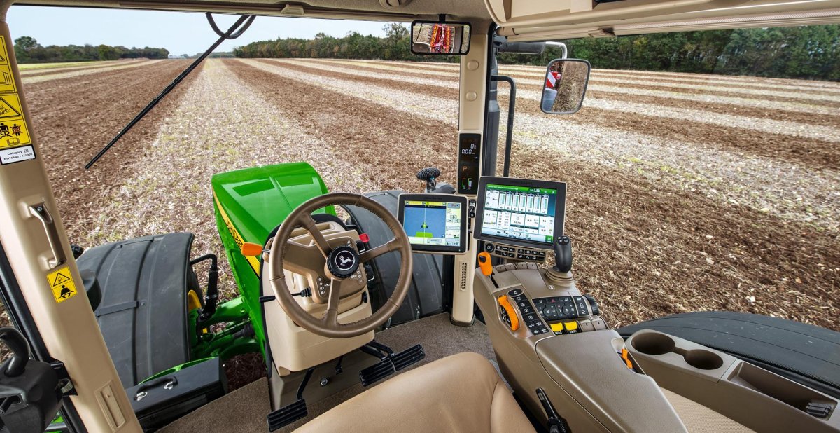 John Deere 9620rx кабина