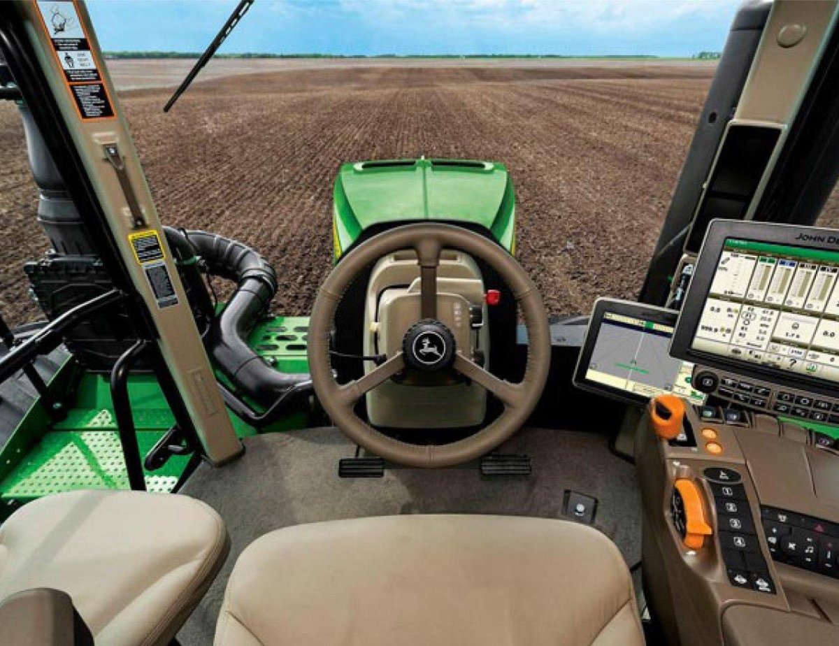 John Deere 9620rx кабина