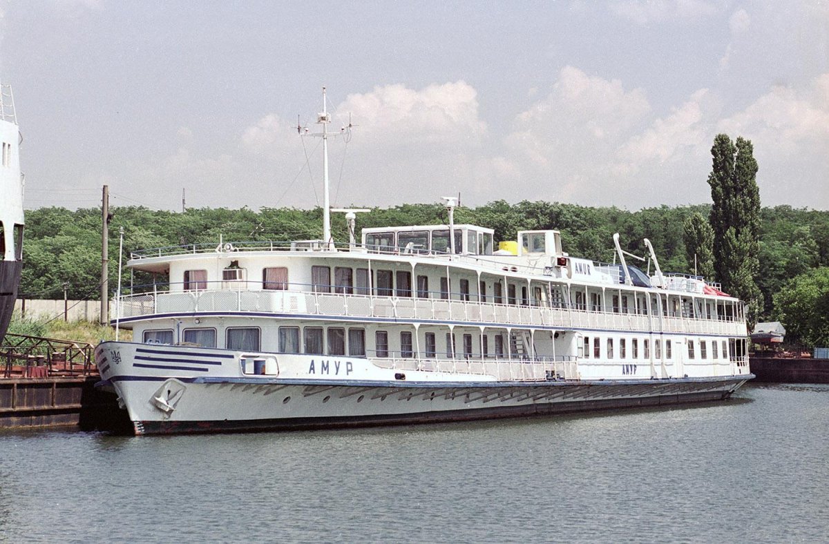 Теплоход Дунай проект 386