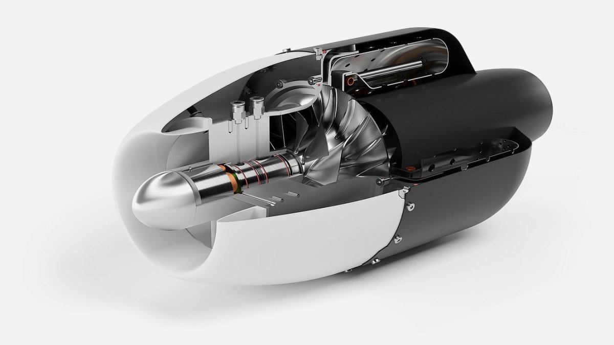 БПЛА С турбореактивным двигателем