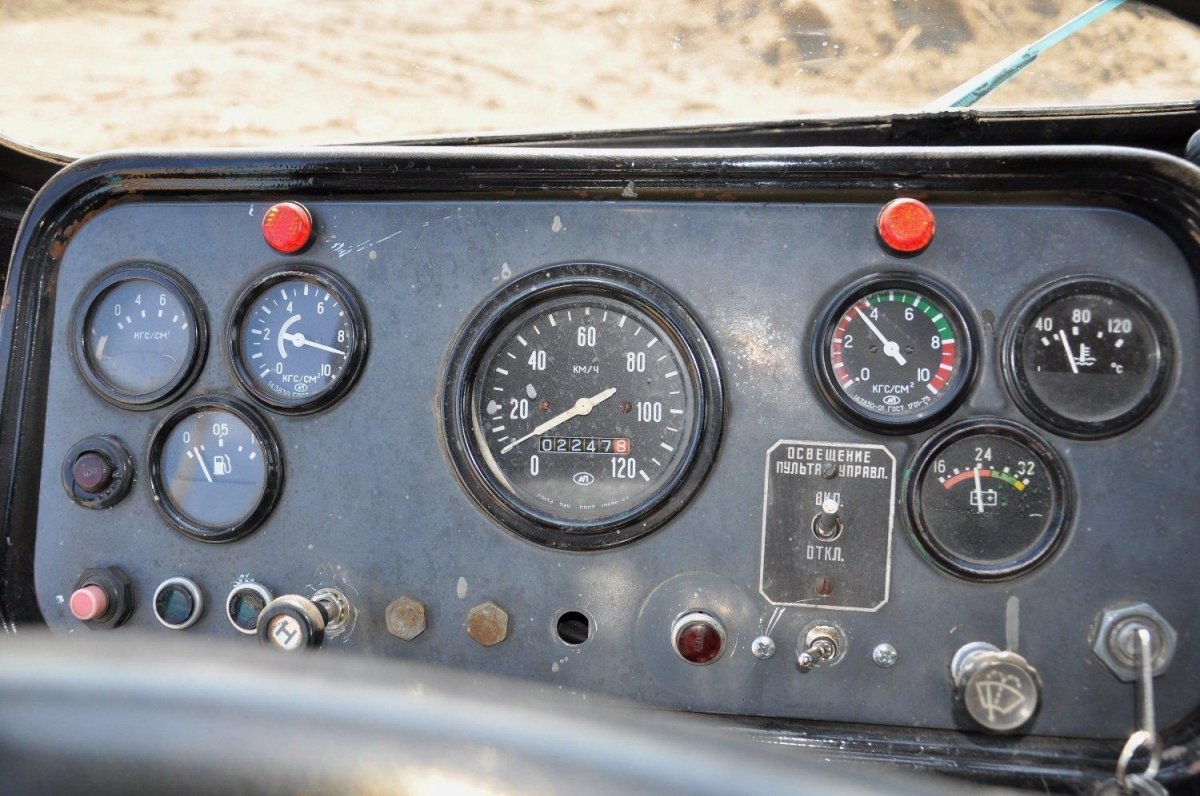Приборная панель МАЗ 500