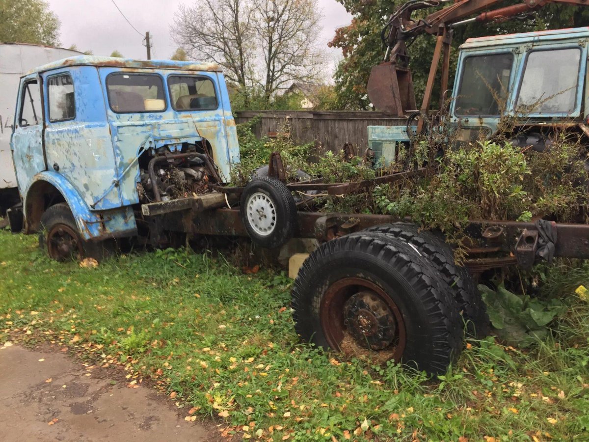 Заброшенный МАЗ 500