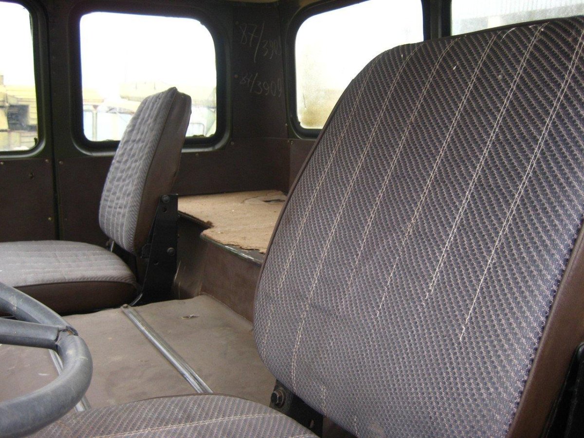 МАЗ 500 кабина внутри