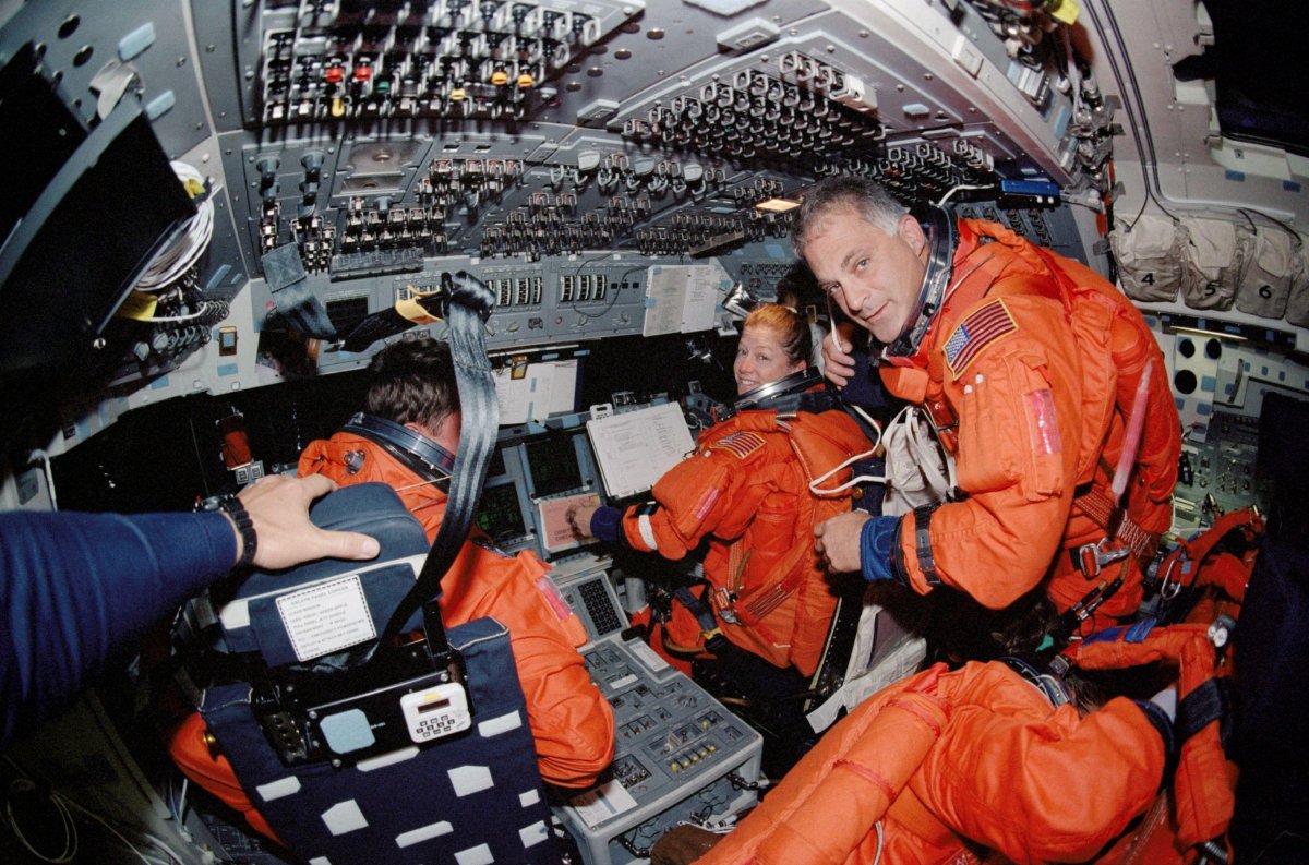 Шаттл Колумбия кабина