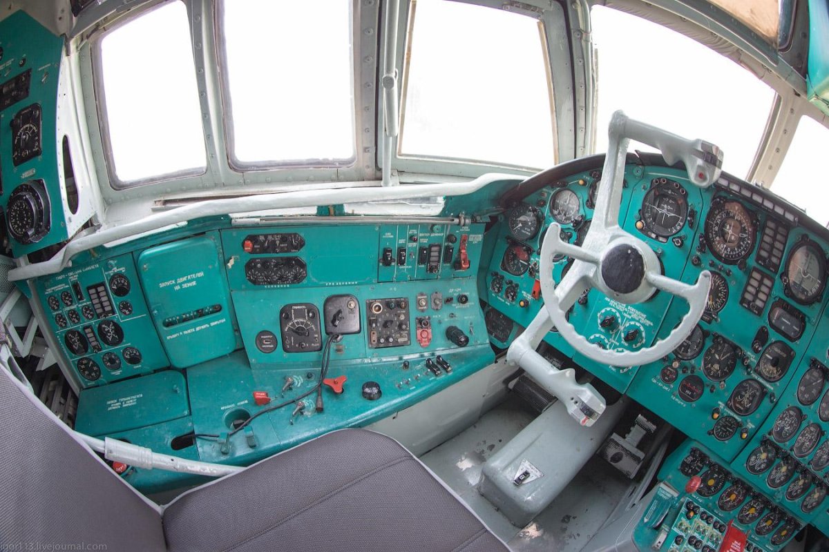 Ил-62 кабина