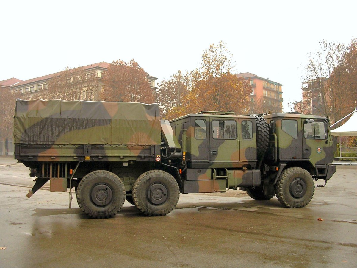 Iveco m250 бронекабина