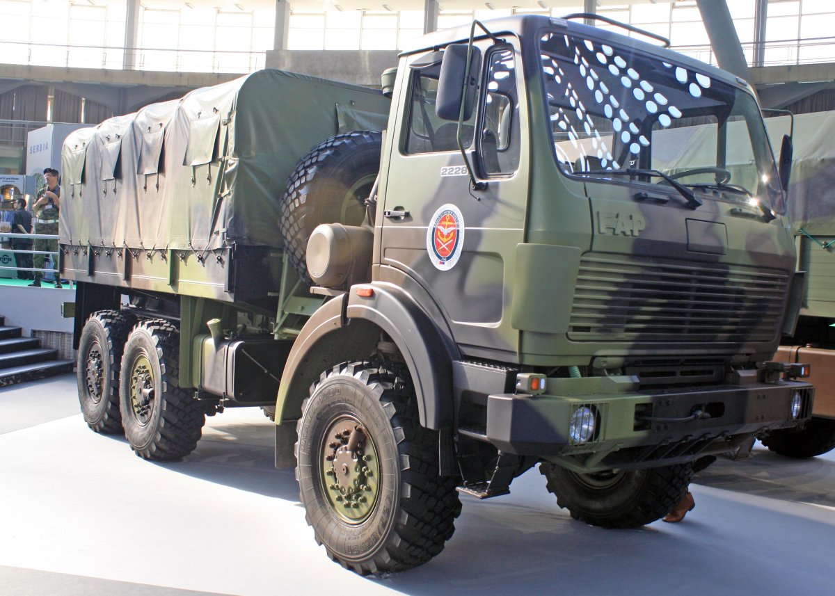 Сербский грузовик Fap 2228