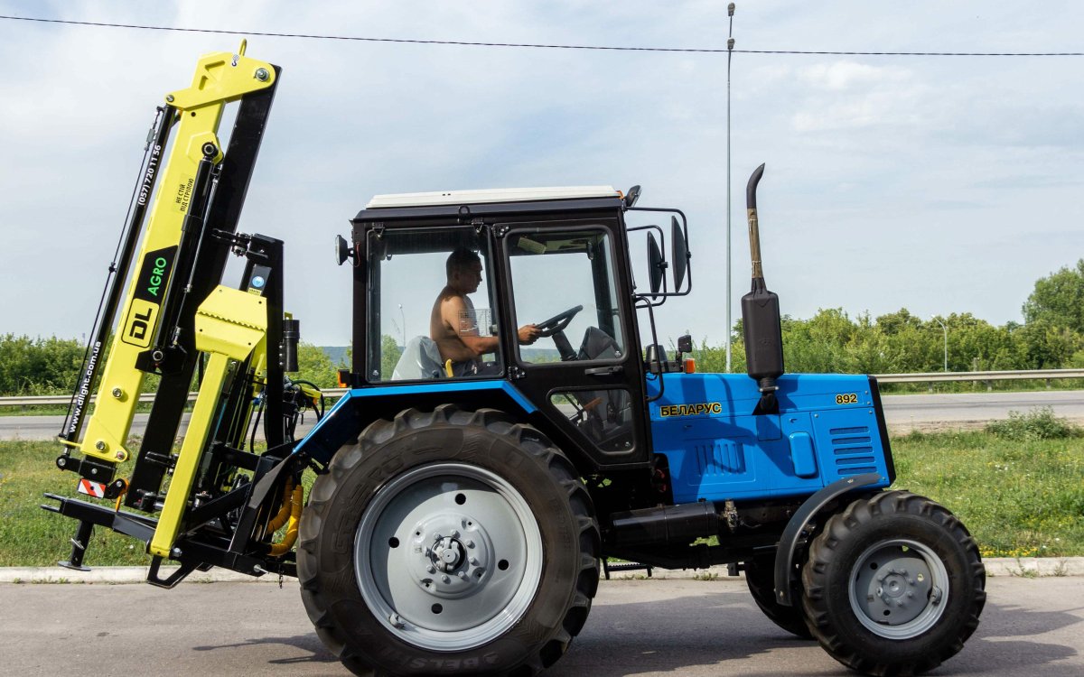 DL Agro кран-манипулятор тракторный