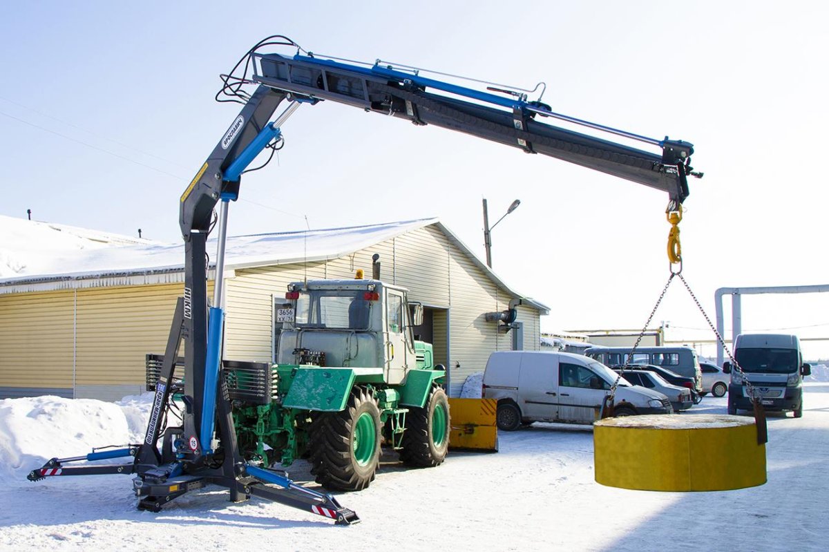 Тракторный кран КТС-5