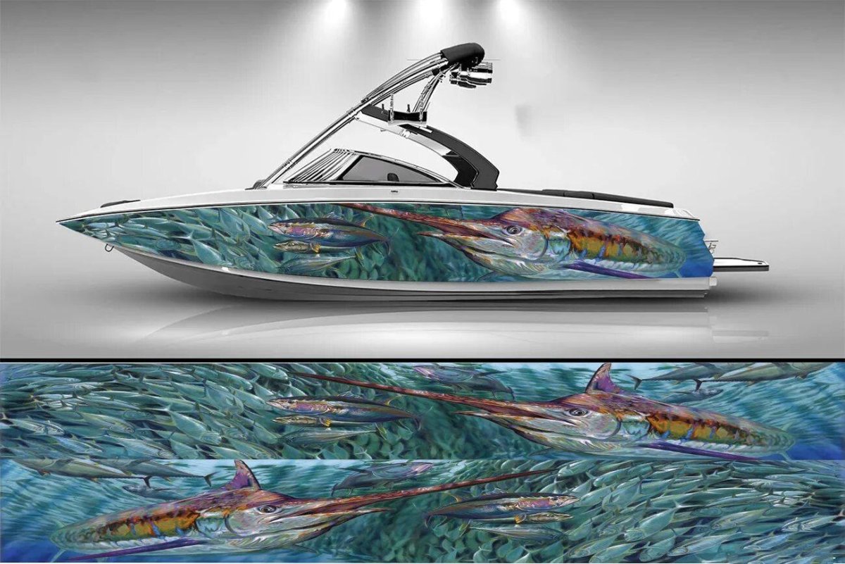 Наклейки "яхты"