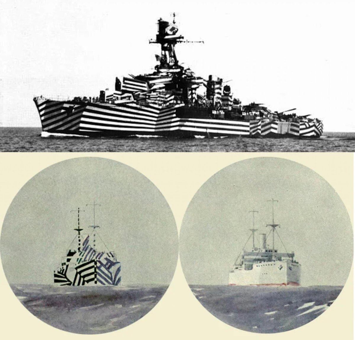 Норман Уилкинсон ослепляющий камуфляж