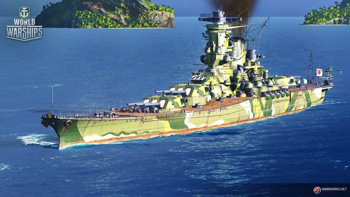 Ямато корабль в World of Warships