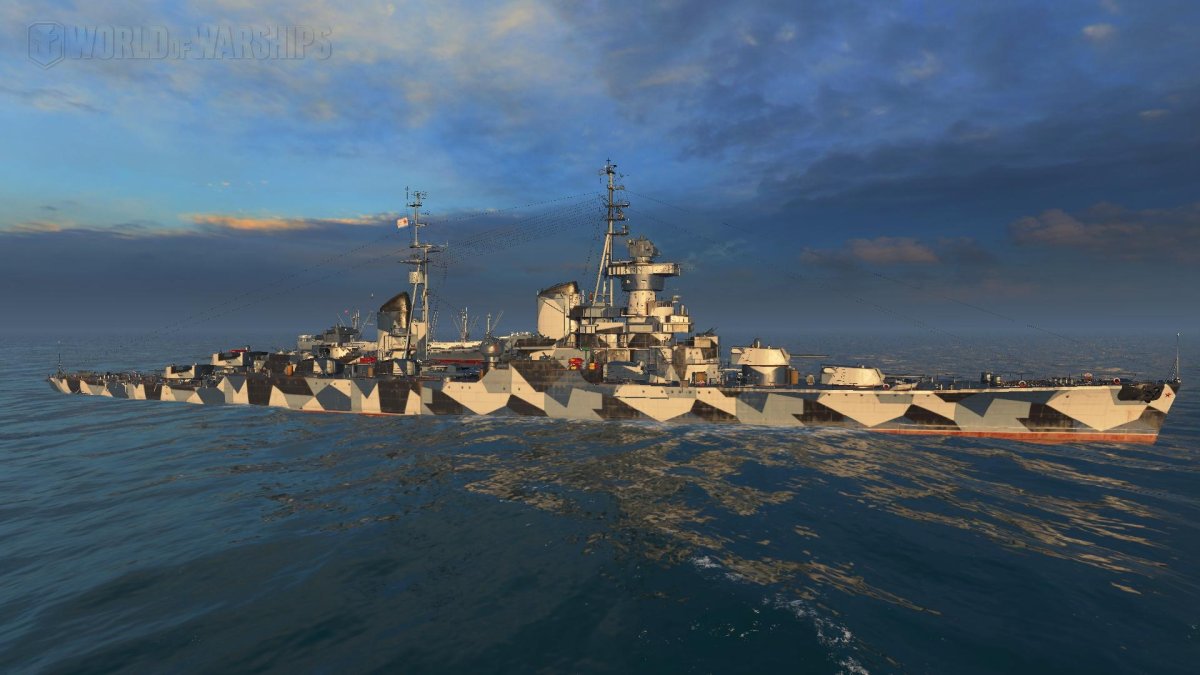 Камуфляж боевых кораблей