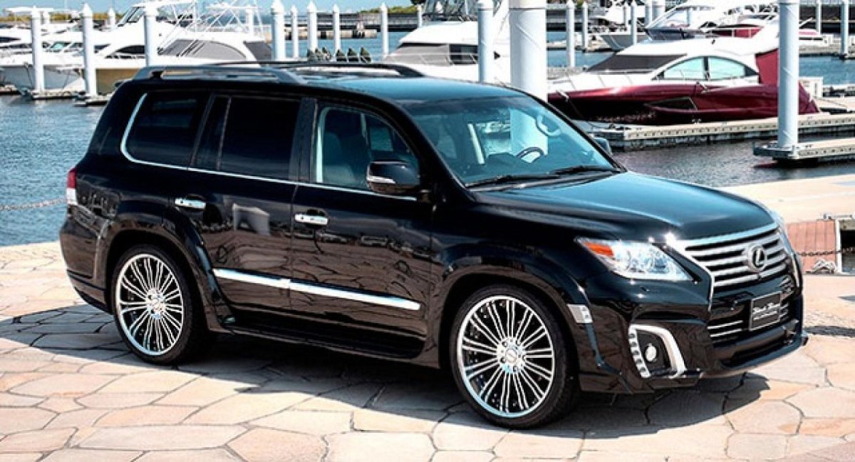 Lexus lx570 2012 Black