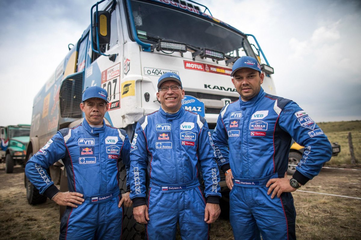 Экипаж КАМАЗ мастер