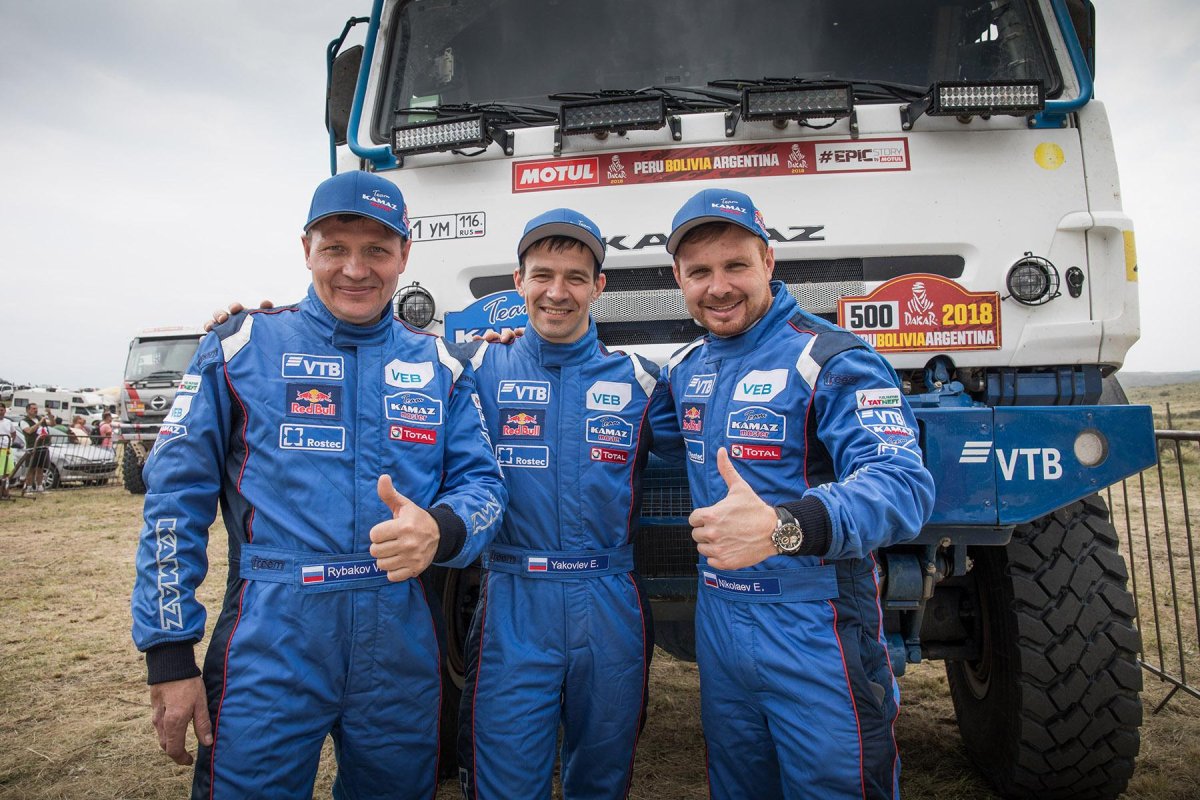 Экипаж КАМАЗ мастер