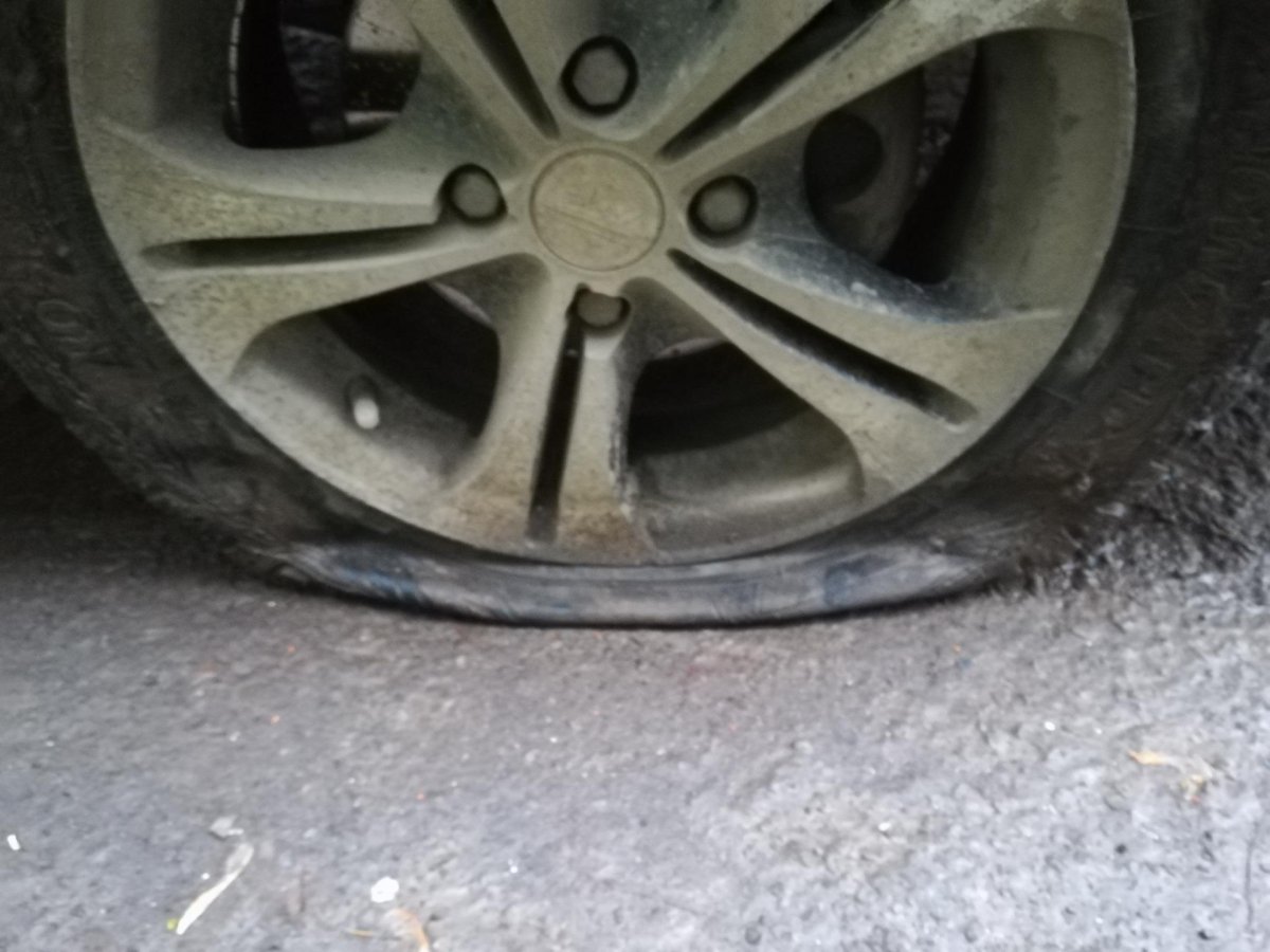 Спущенное колесо Киа Спортейдж