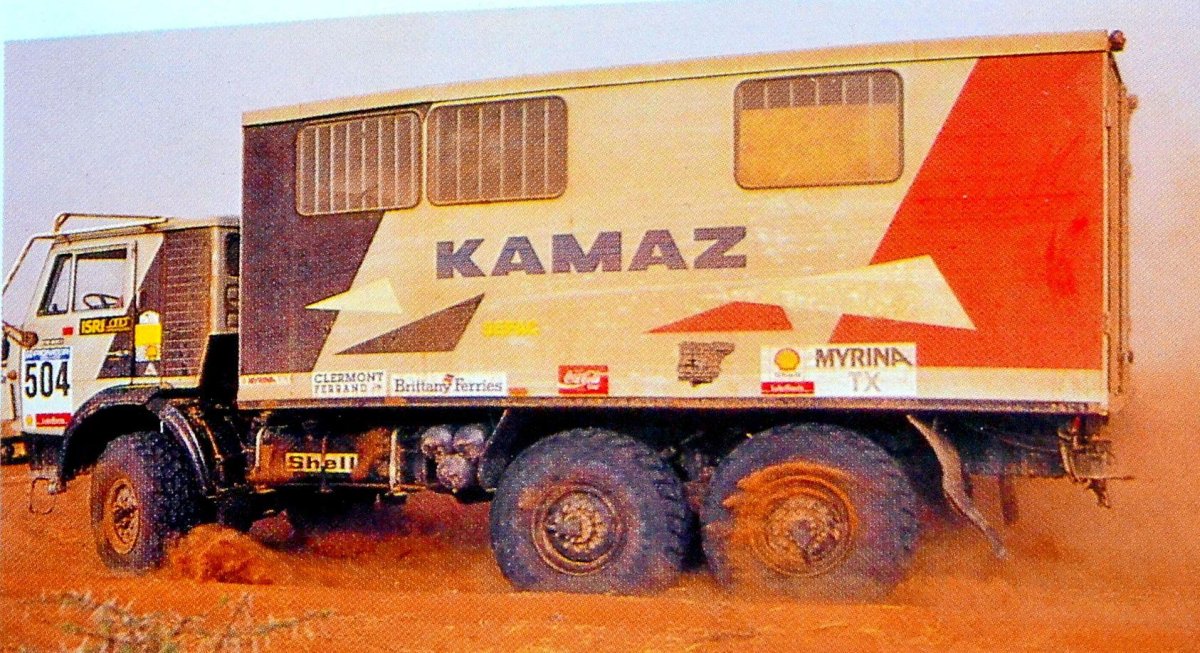 КАМАЗ 4310 Дакар 1989