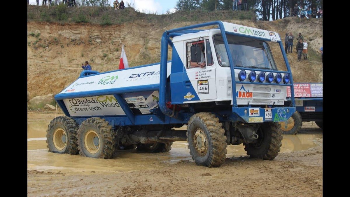 Татра 6х6 трак триал