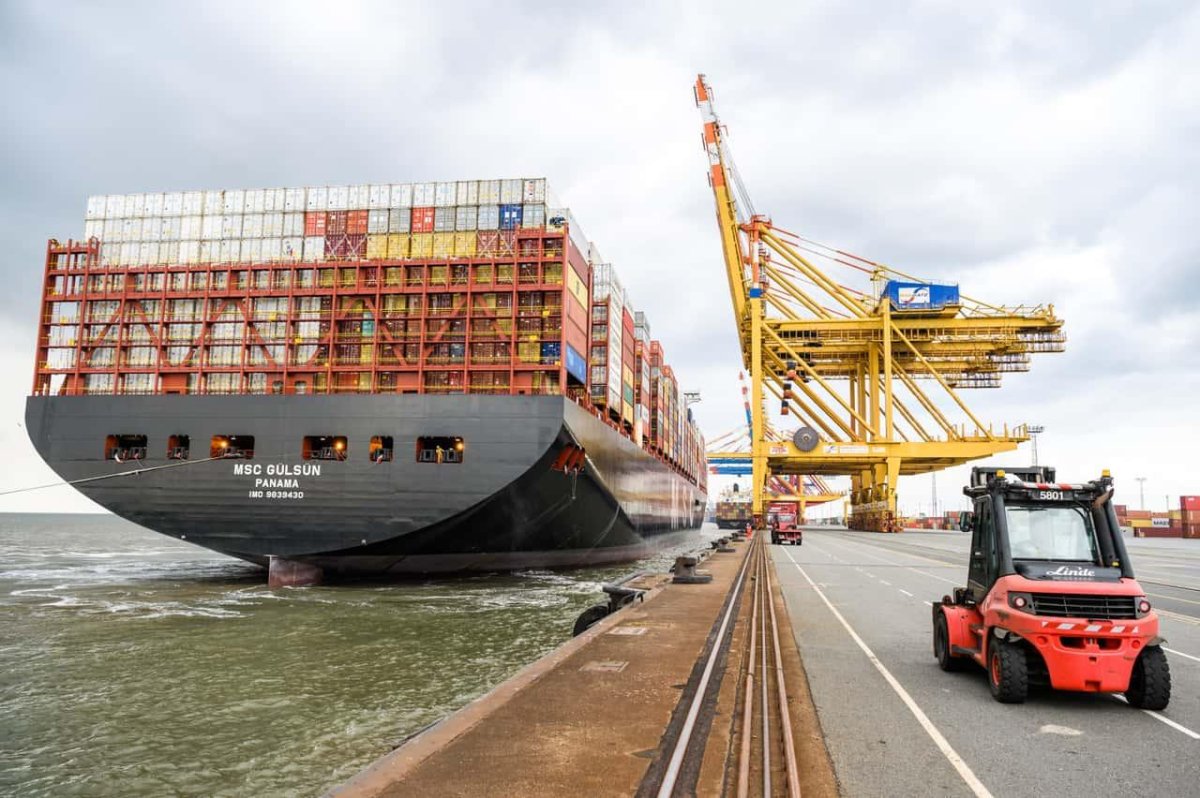 Контейнеровоз MSC Gülsün