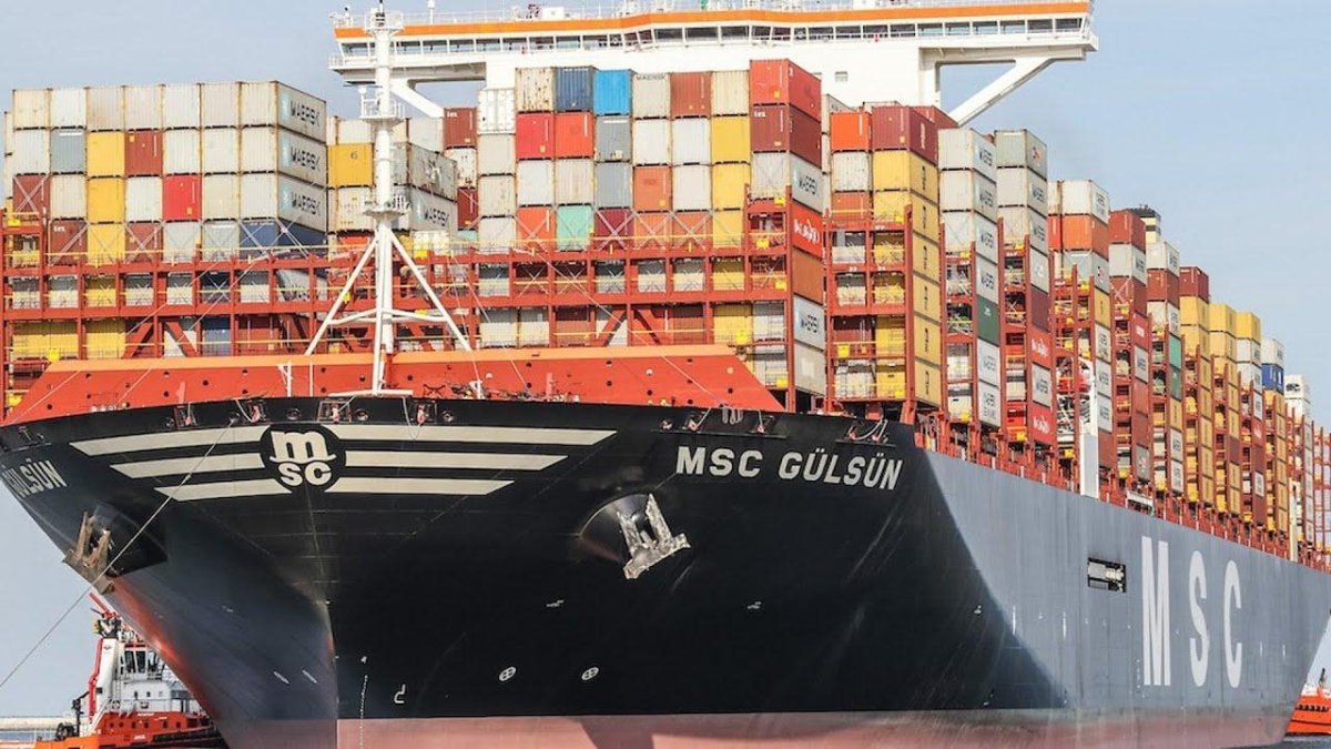 Самый большой контейнеровоз