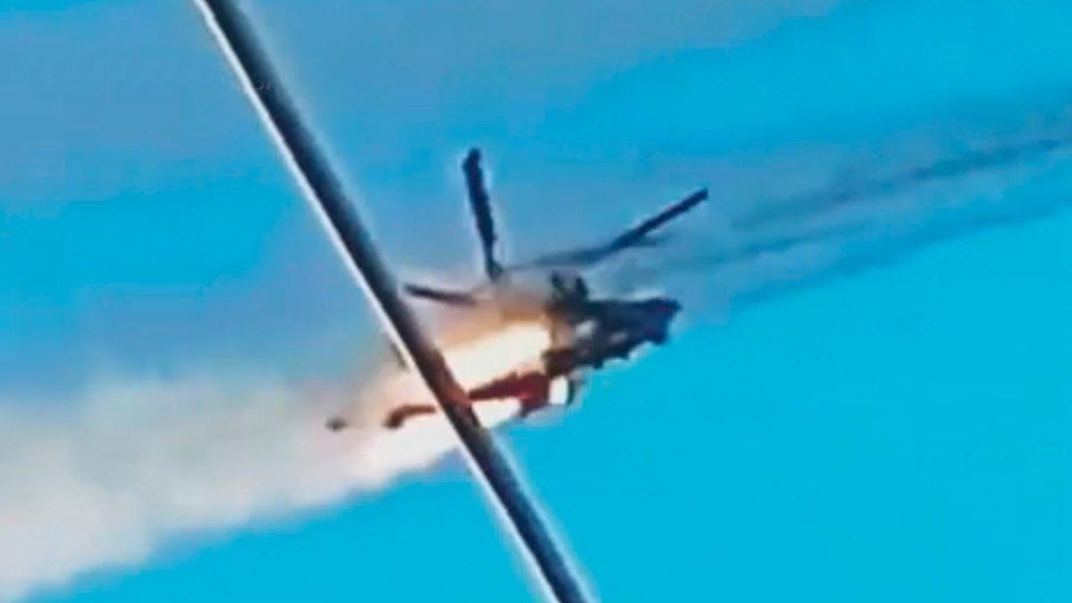 Ка-52 вертолёт катапультирование