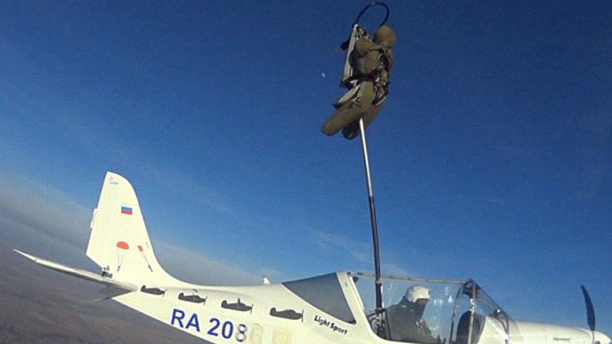 Катапультирование истребитель