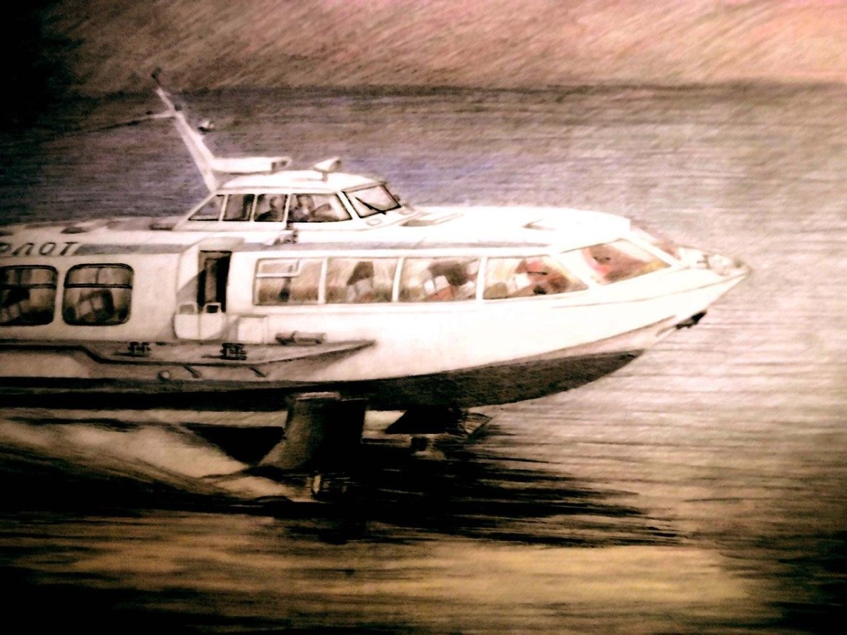 Комета корабль на подводных крыльях