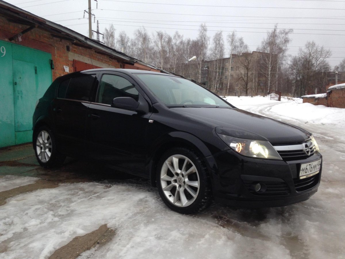 Opel Astra h на 17 дисках