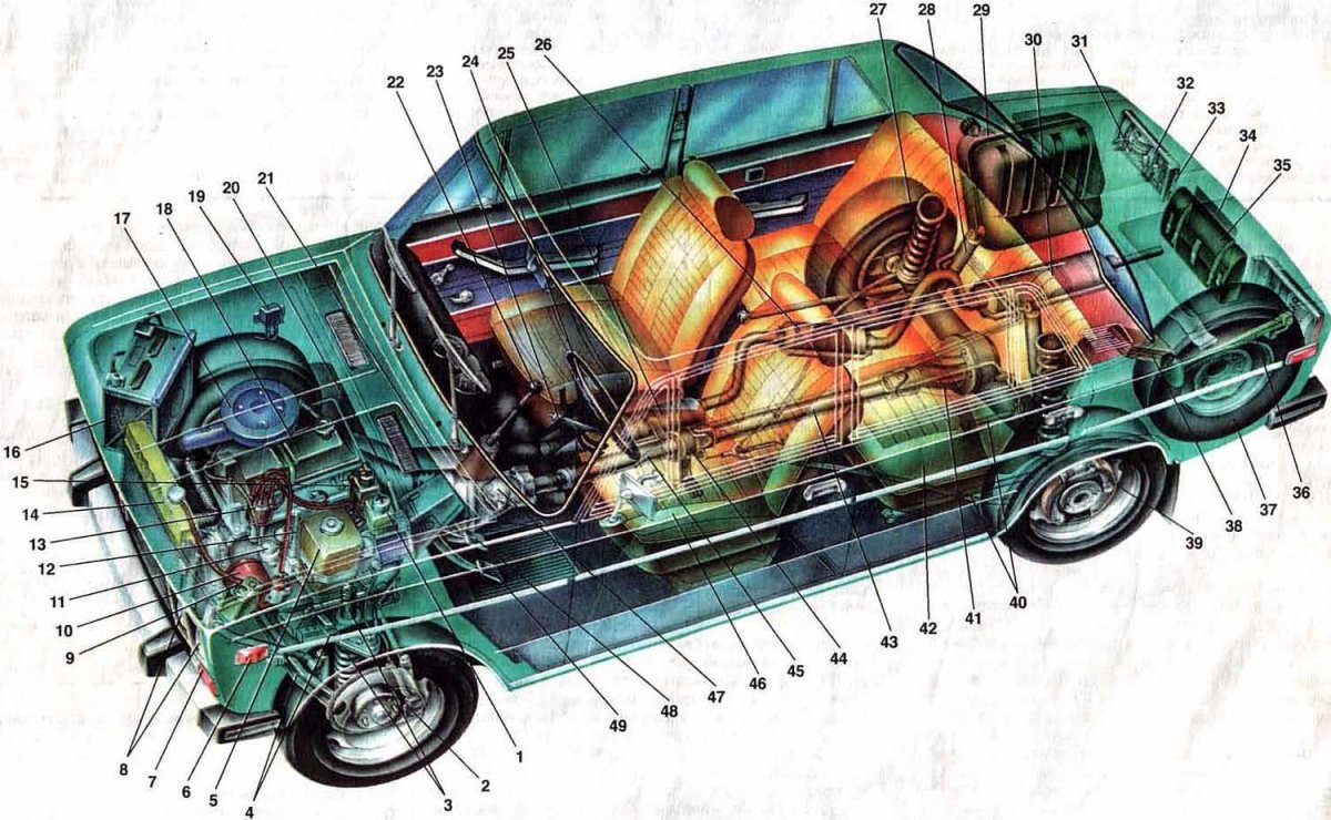 Шасси ВАЗ 2106
