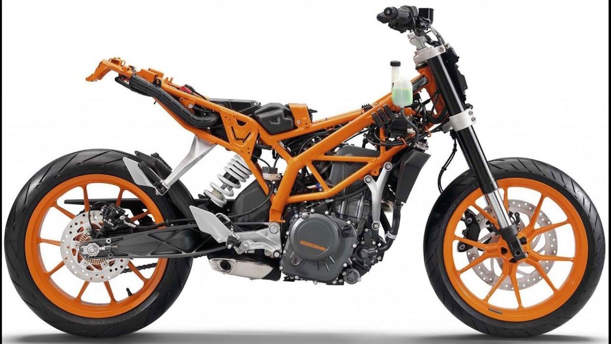 КТМ Дюк 390 рама