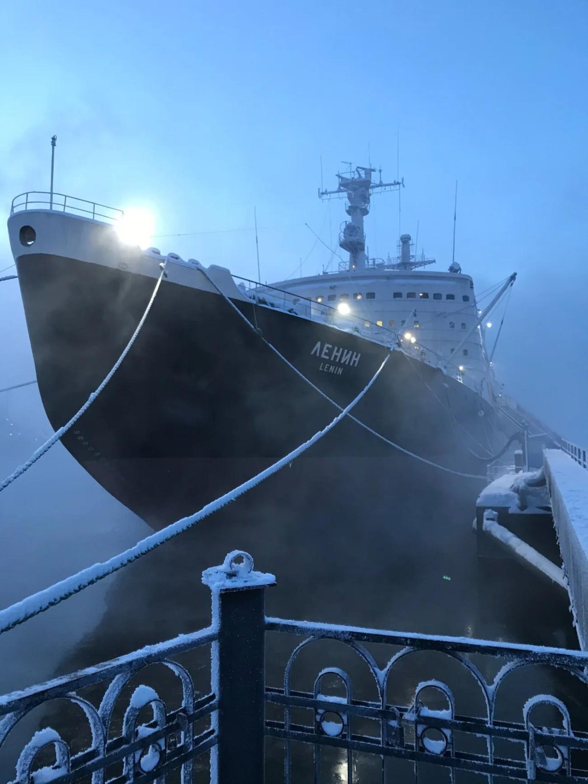 Ледокол Ленин Мурманск