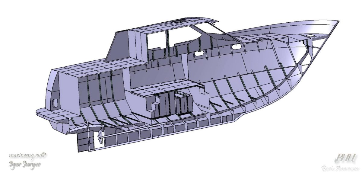 Силовой набор судна