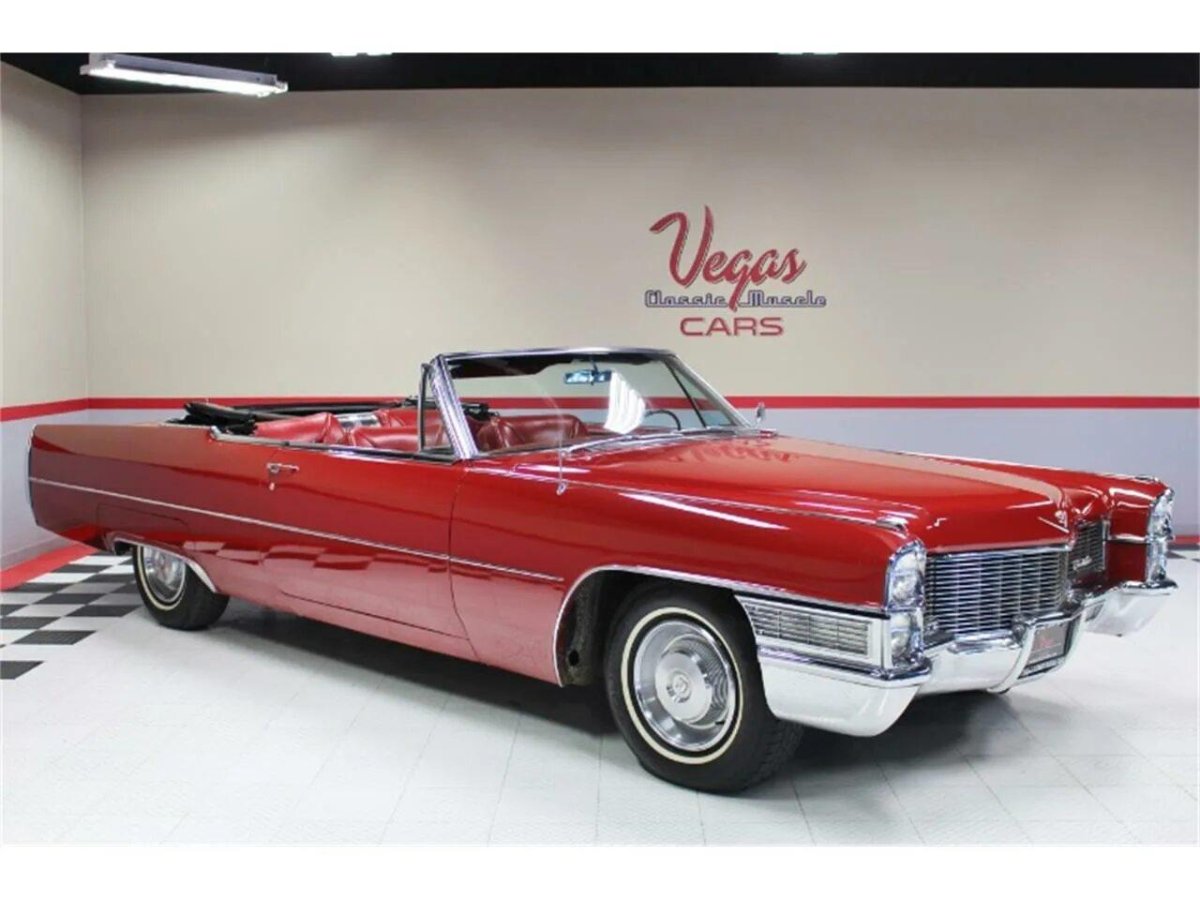 Кадиллак купе Девиль 1965