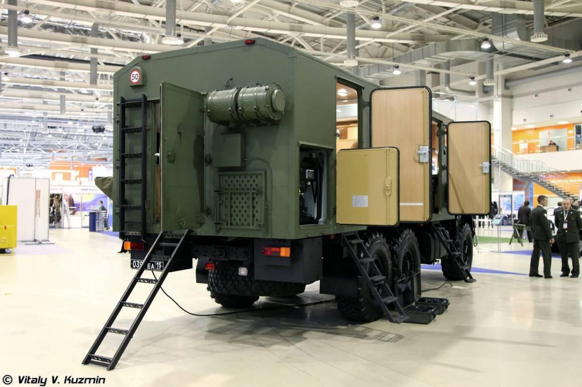 Машина управления на базе КАМАЗ 43118