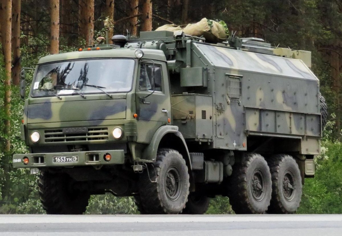 КАМАЗ 5350 аппаратная