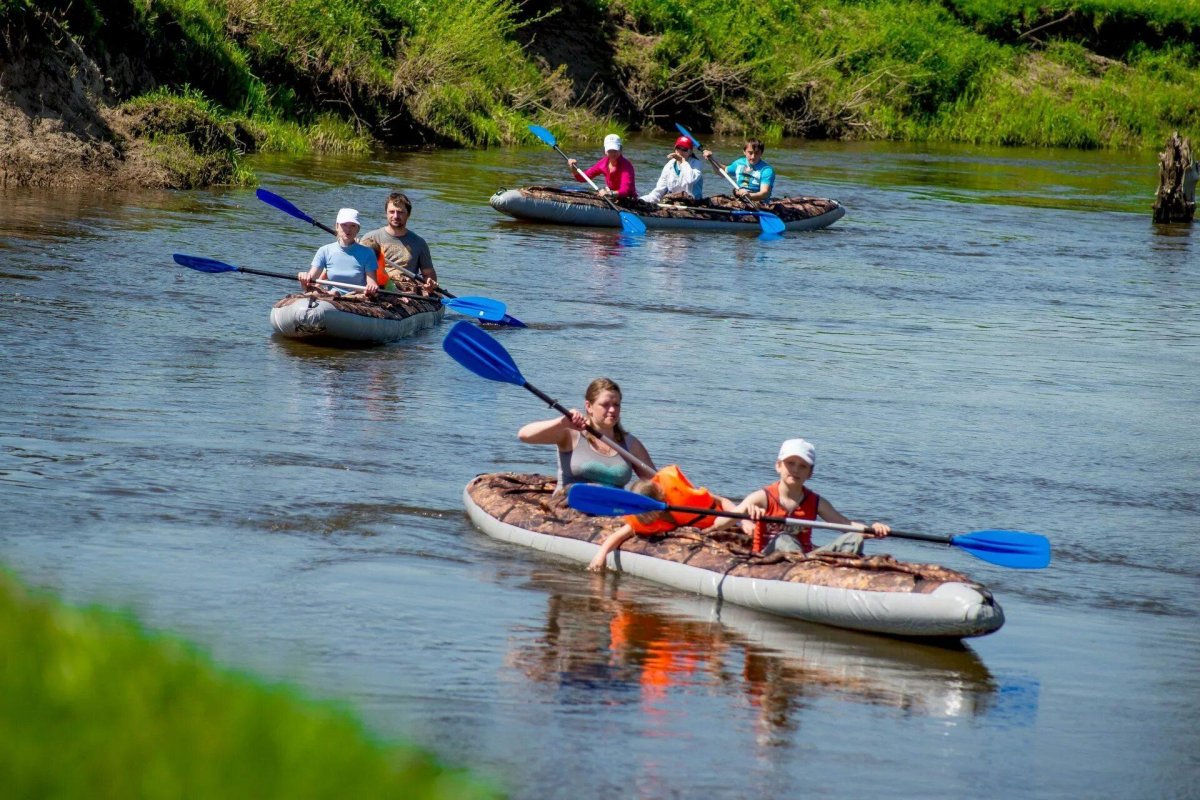 Сплав на байдарках по реке Ветлуга