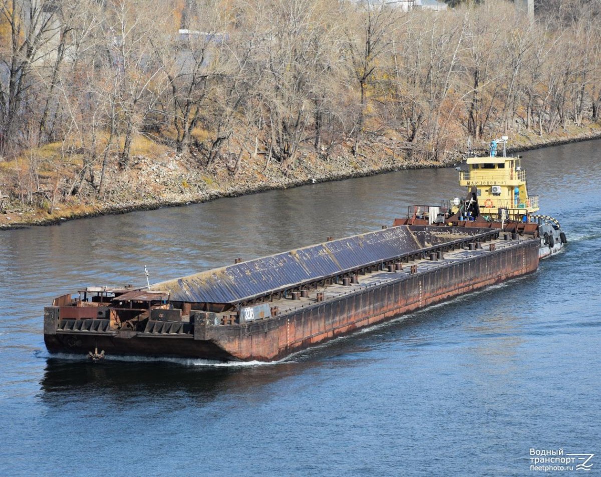 Бункерная баржа р-85