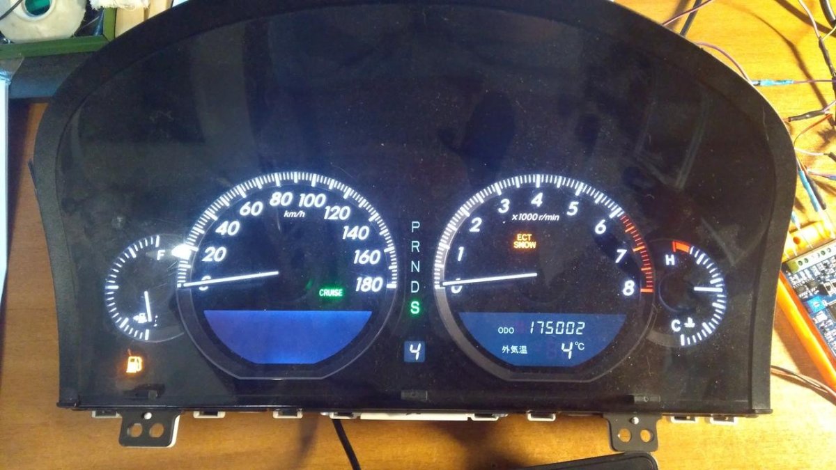 Приборная панель прибор uzs186 Crown