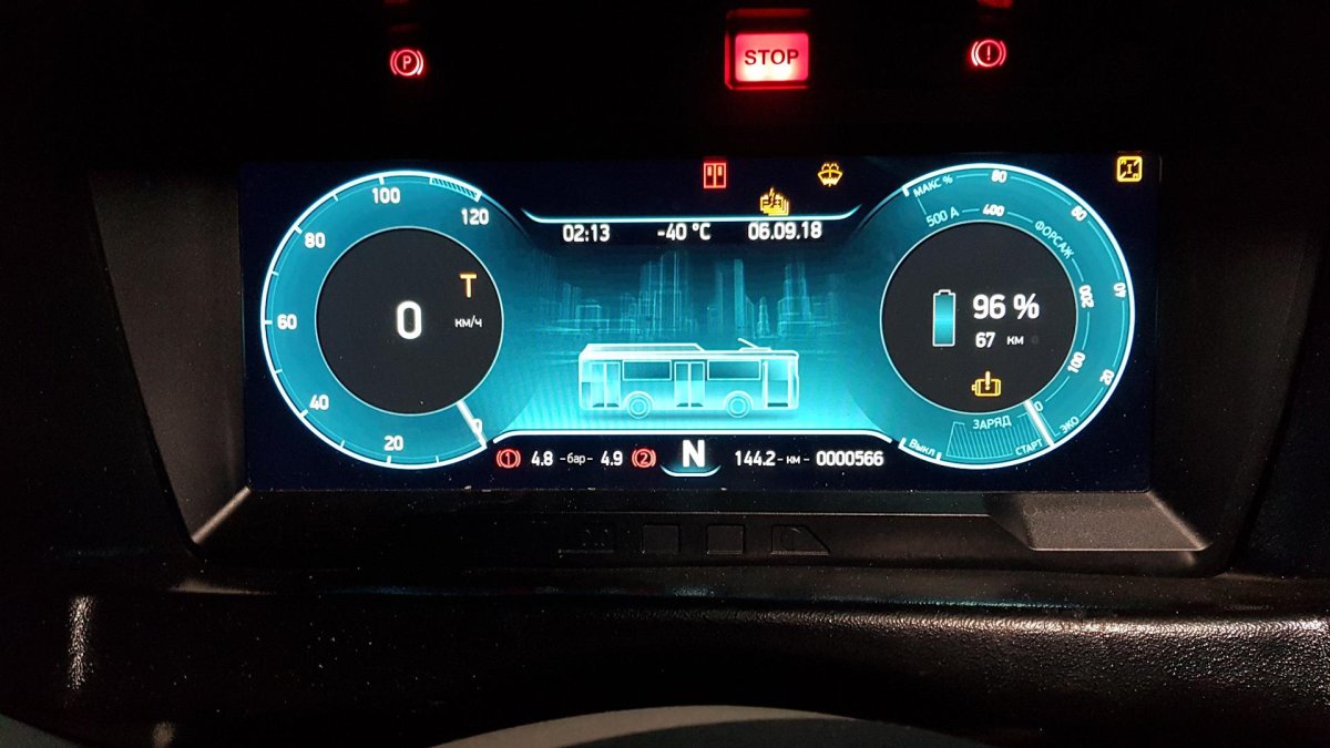 Электробус КАМАЗ-6282