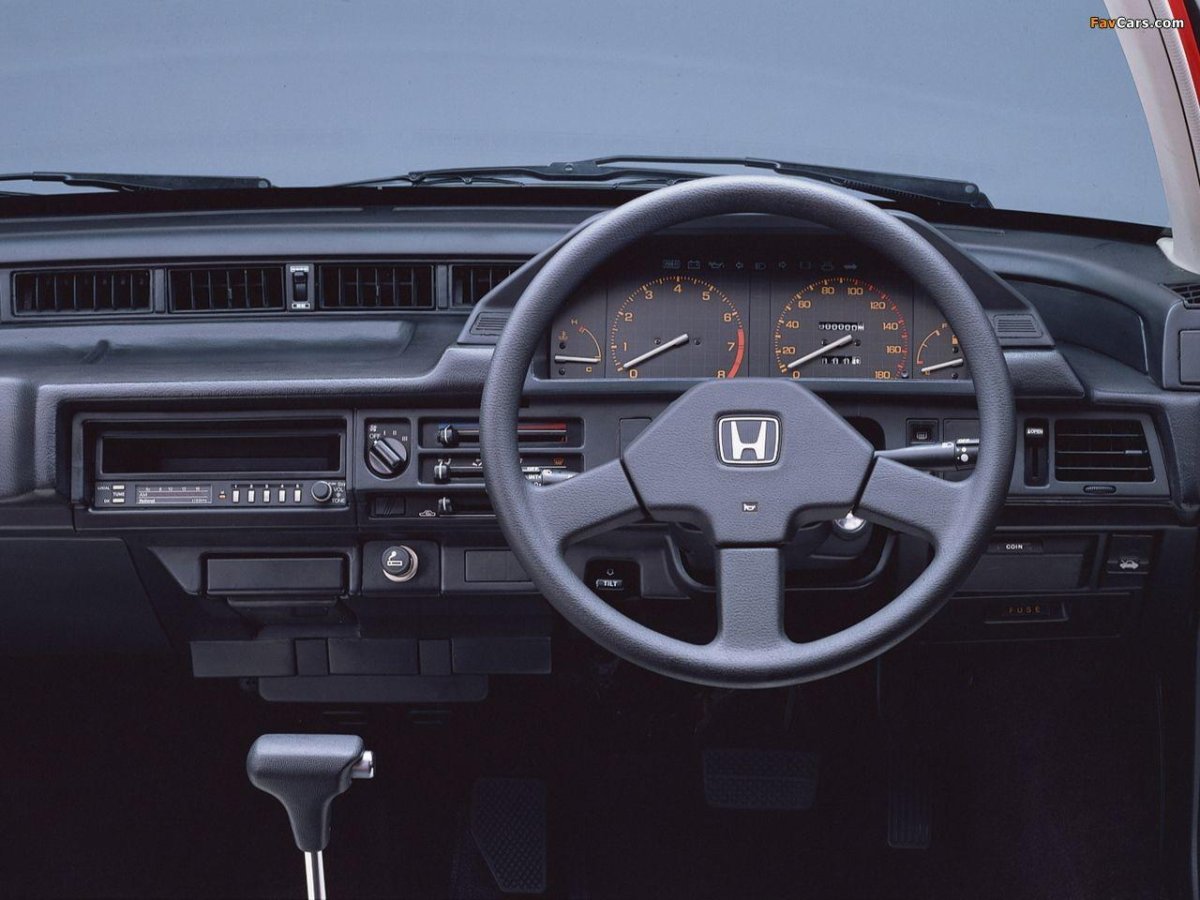 Honda Ballade Interior