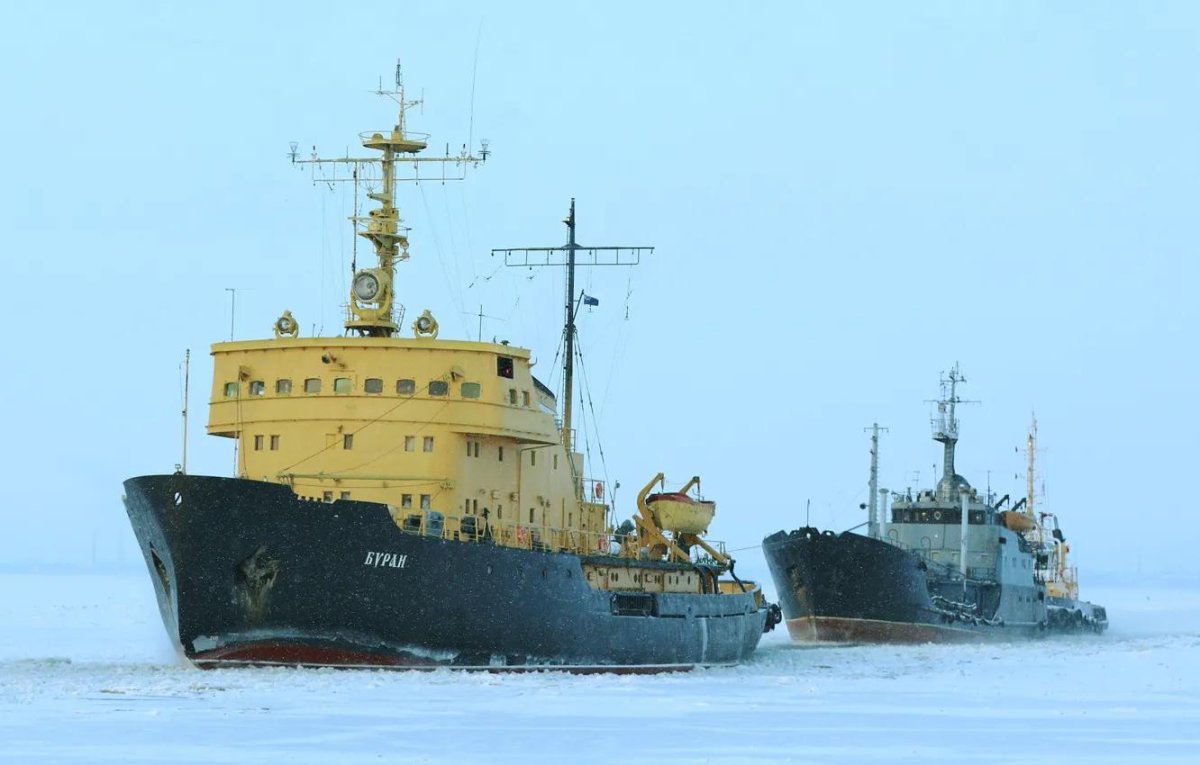 Ледокол Пурга Балтийский флот