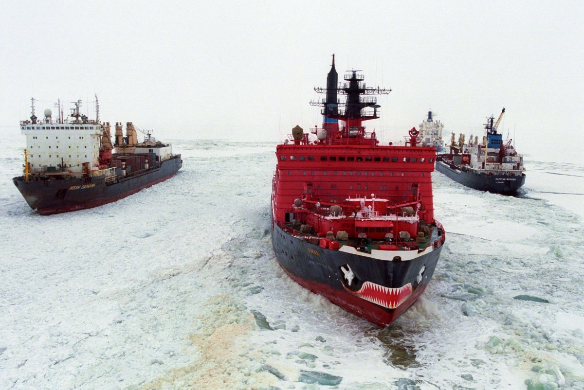 Северный морской путь Караван судов