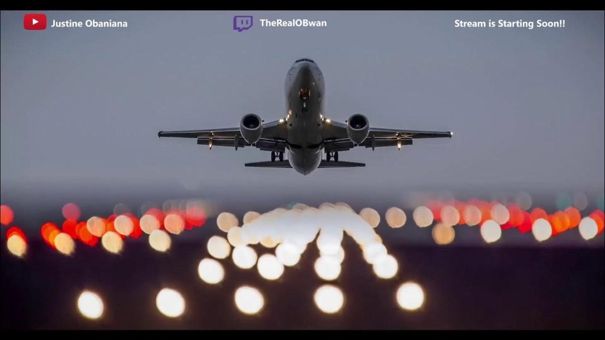 Взлет самолета