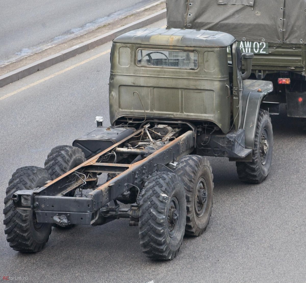 Урал 4320 6х6 шасси