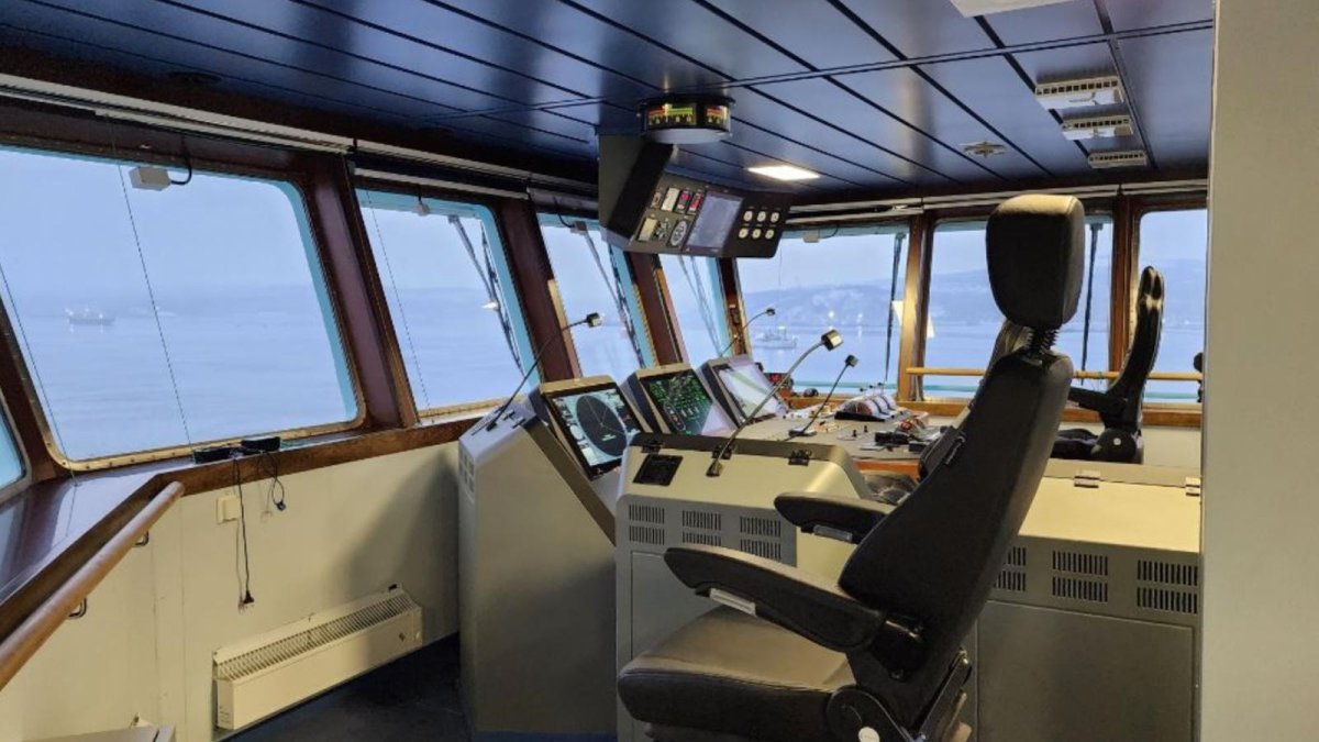 Капитанский мостик ледокола